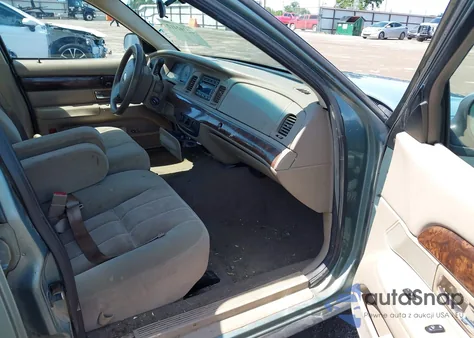 2005 Mercury Grand Marquis Gs из США, поврежденный, VIN 2MEFM74W85X650742